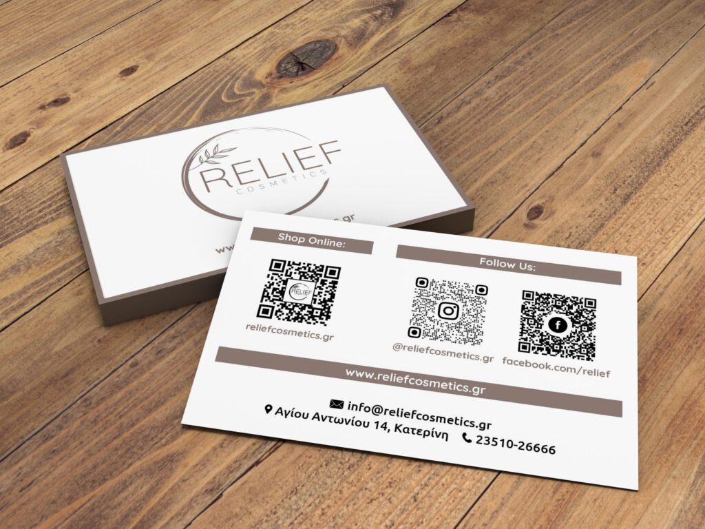 relief card